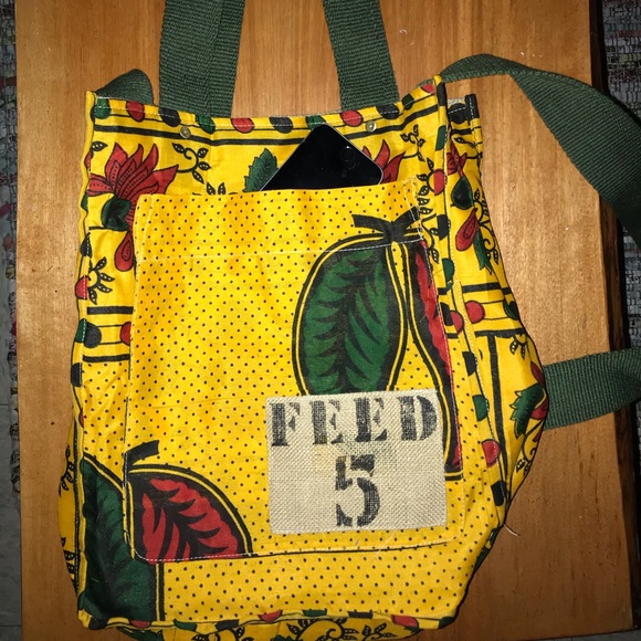 Feed the Children Burlap tote - Picture 6 of 7